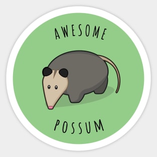 Awesome Possum Sticker